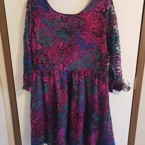 Lacy Dress with low back